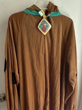 Rubies Scooby-Doo Adult Men’s Costume Medium Jumpsuit Hood Tail NWT 2025